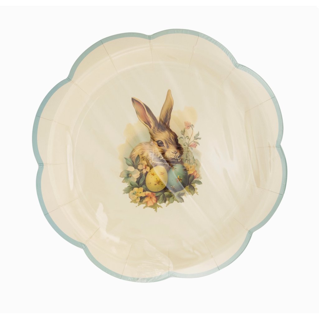 Vintage Easter Paper Plate