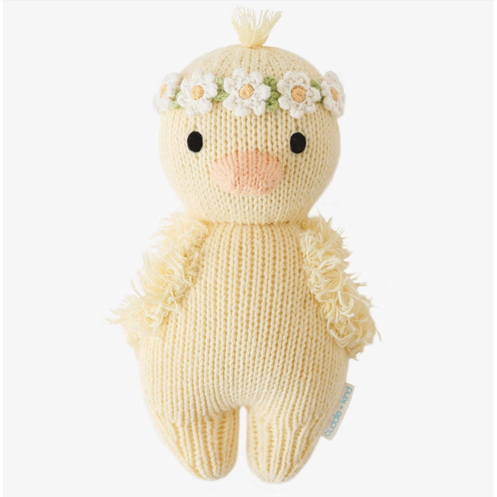 Baby Duckling Flower Crown - Ivory