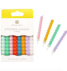 Bobble Birthday Candles - 8 Pack