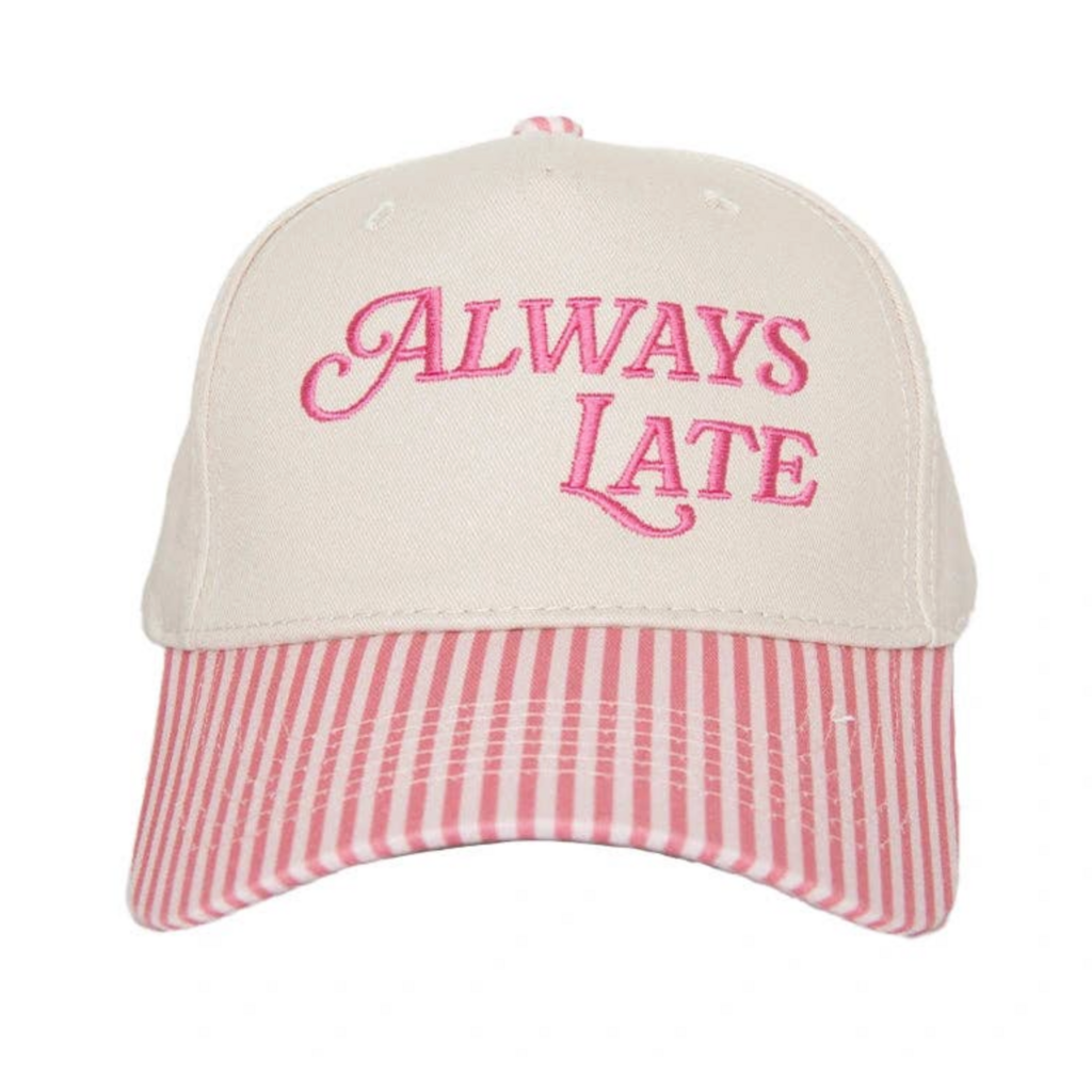 Always Late Vintage Style Trucker Hat