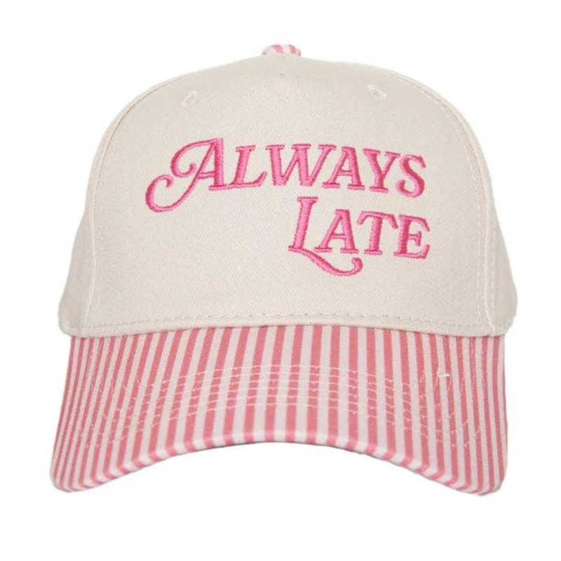 Always Late Vintage Style Trucker Hat