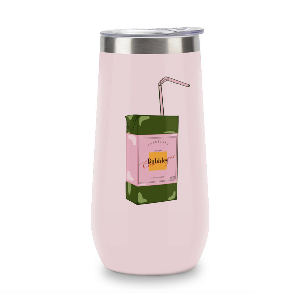 Insulated Champagne Tumbler Juice Box
