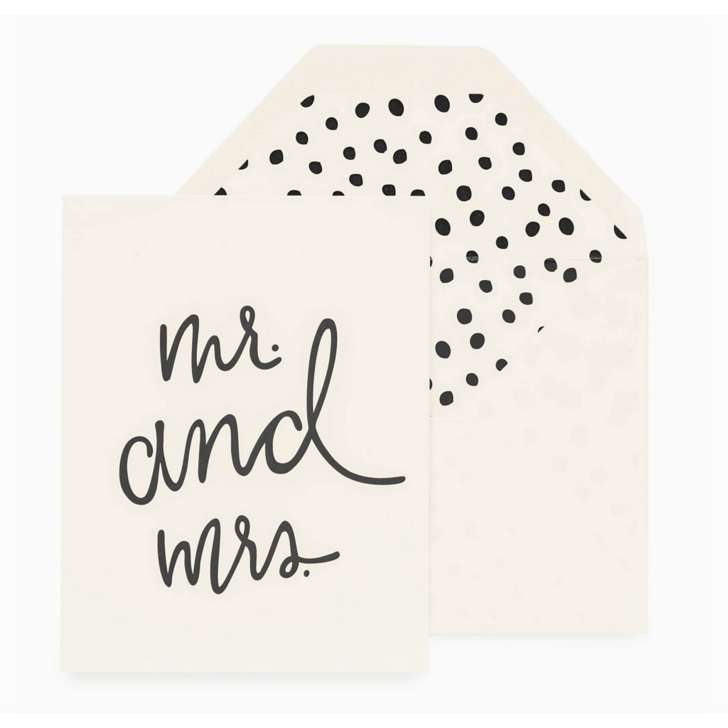 Playful Mr. and Mrs. Card