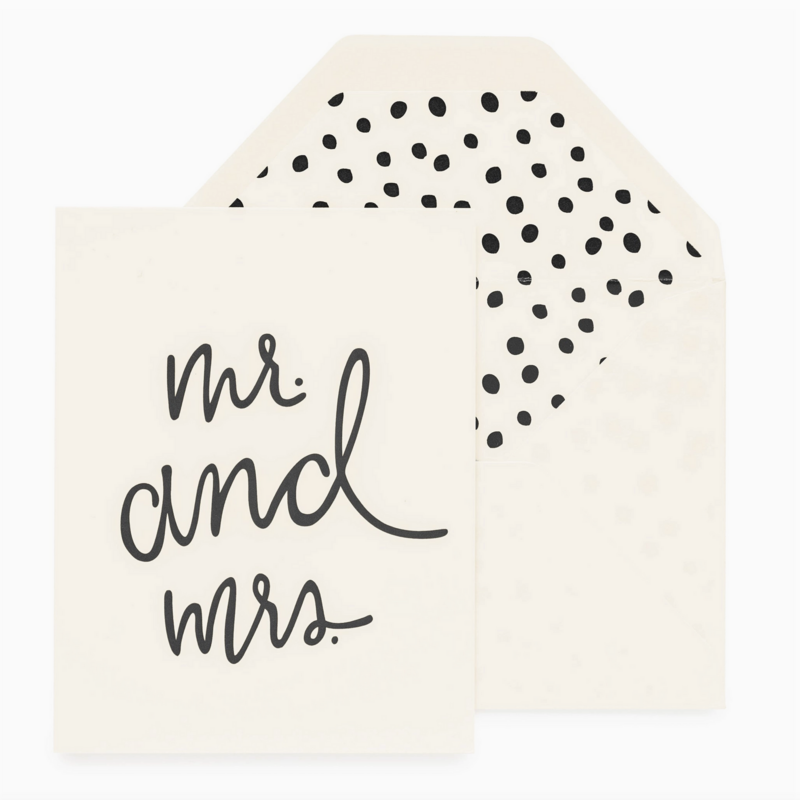 Playful Mr. and Mrs. Card