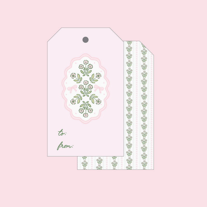 Hedge & Petal Gift Tags - Set of 8