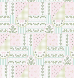 Patchwork Wrapping Paper - Roll of 3 Sheets