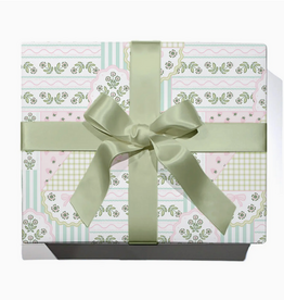 Patchwork Wrapping Paper - Single Sheet