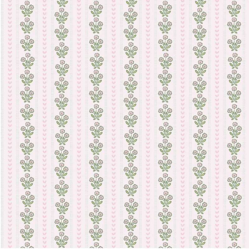 Hedge & Petal Wrapping Paper - Roll of 3 Sheets