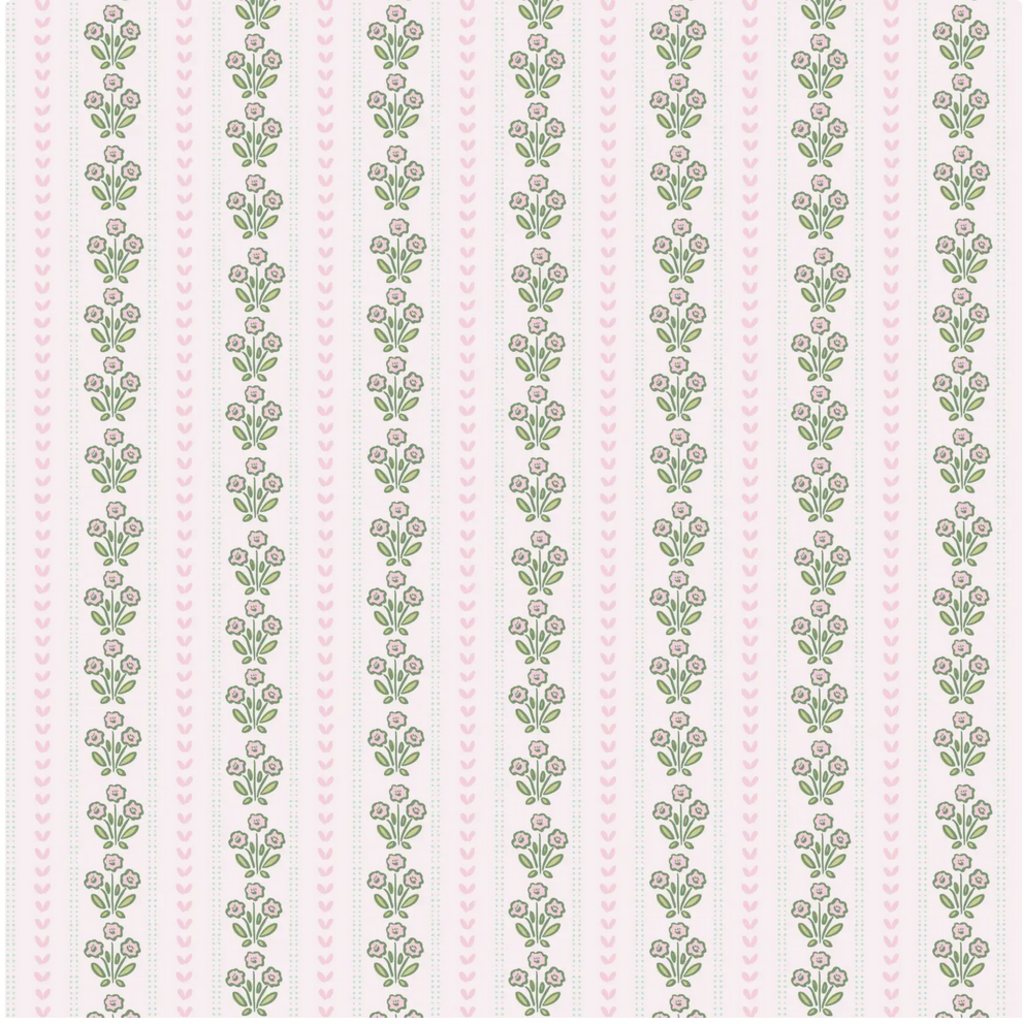 Hedge & Petal Wrapping Paper - Roll of 3 Sheets