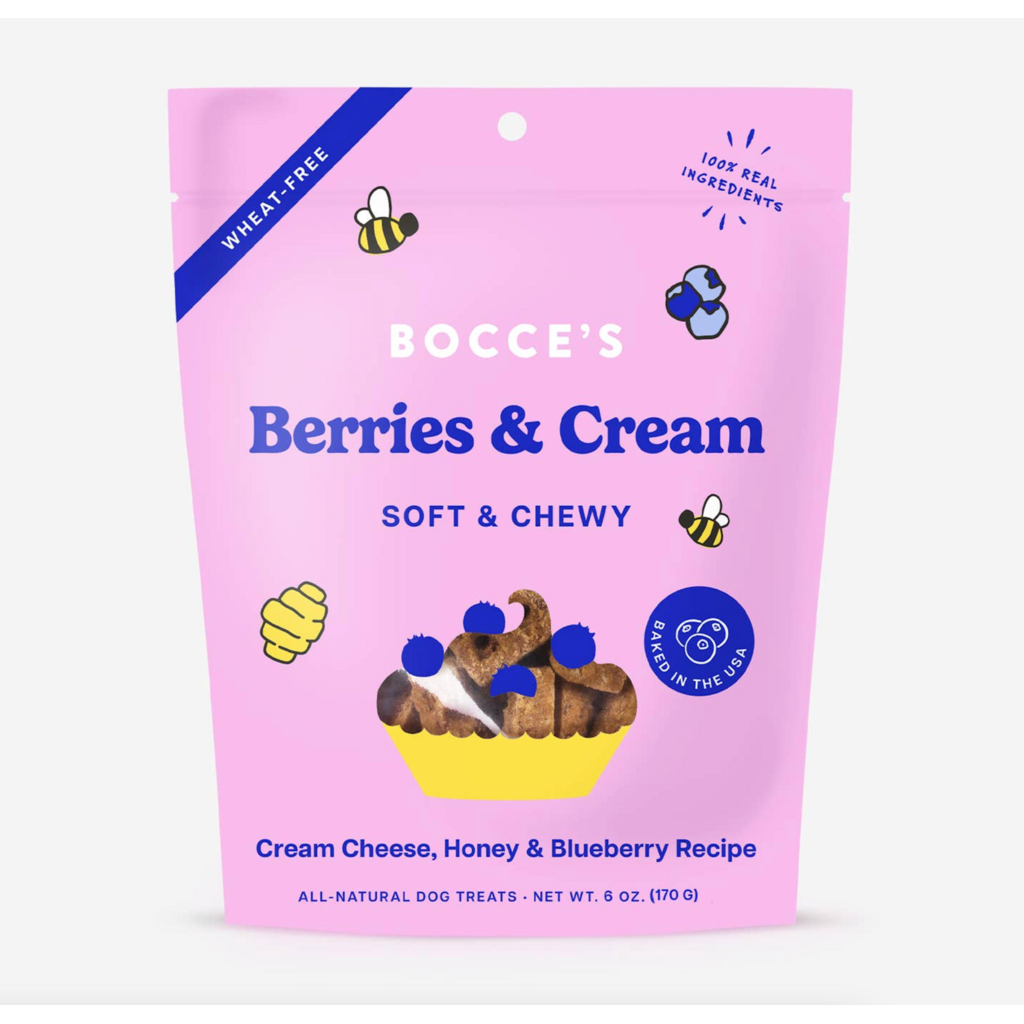 Berries & Cream Soft & Chewy Dog Treats