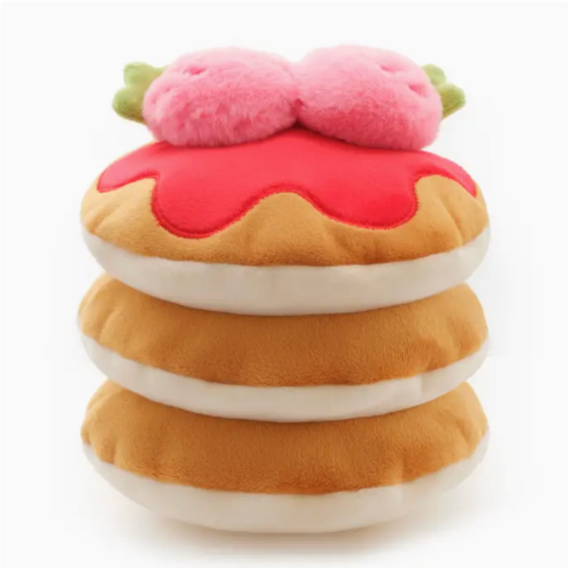Strawberry Pancake Interactive Snuffle Dog Toy