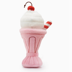 Strawberry Milkshake Interactive 2-in-1 Bounce Dog Toy