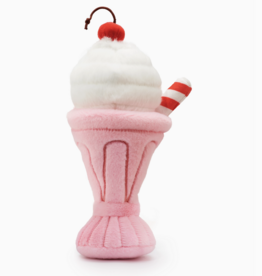 Strawberry Milkshake Interactive 2-in-1 Bounce Dog Toy