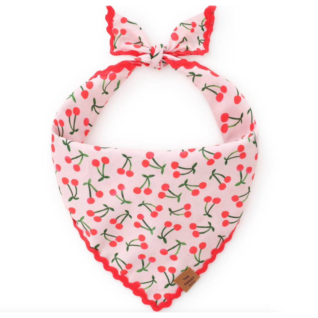 Cherry Jubliee Dog Bandana