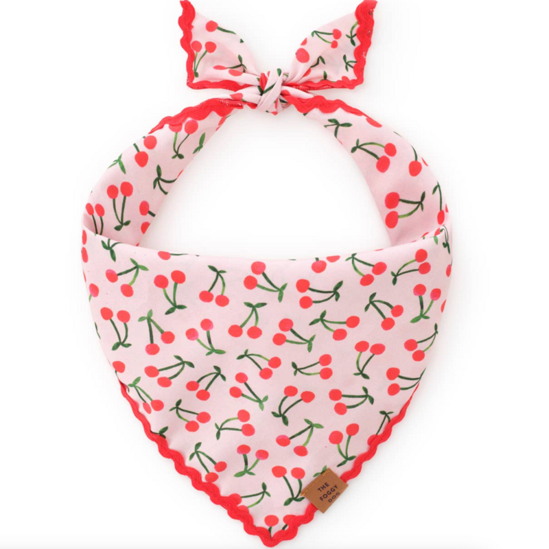Cherry Jubliee Dog Bandana