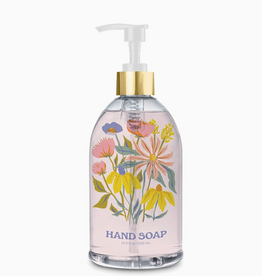 Springtime Blooms Liquid Hand Soap with Decorative Insert