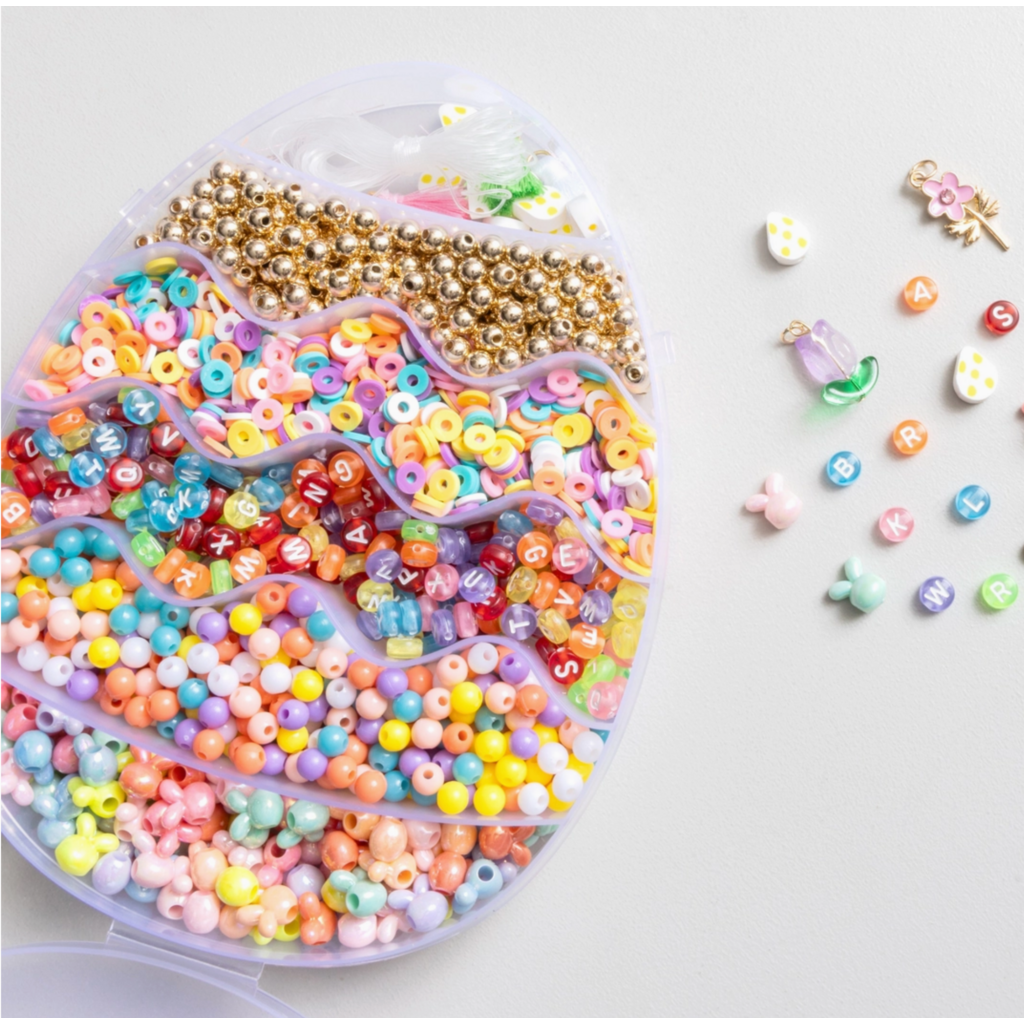 Easter Egg Spring Brights Multicolor Letter Bead Kit