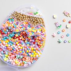 Easter Egg Spring Brights Multicolor Letter Bead Kit