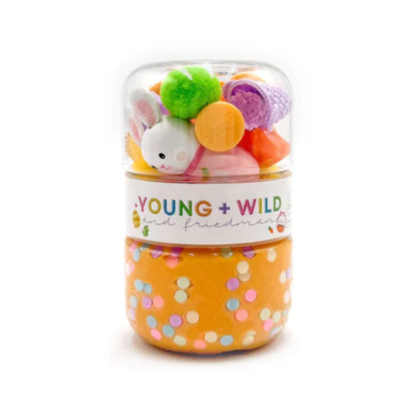 Easter Bunny Grab & Go Dough Jar