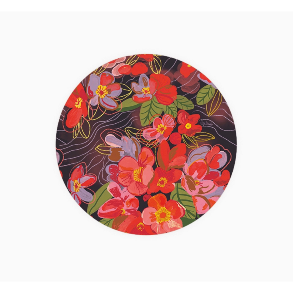 Night Flowers Seedlings Coaster