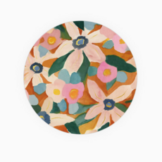 Pinwheel Floral Seedlings Coaster