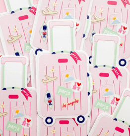 The Jetsetter Sticker