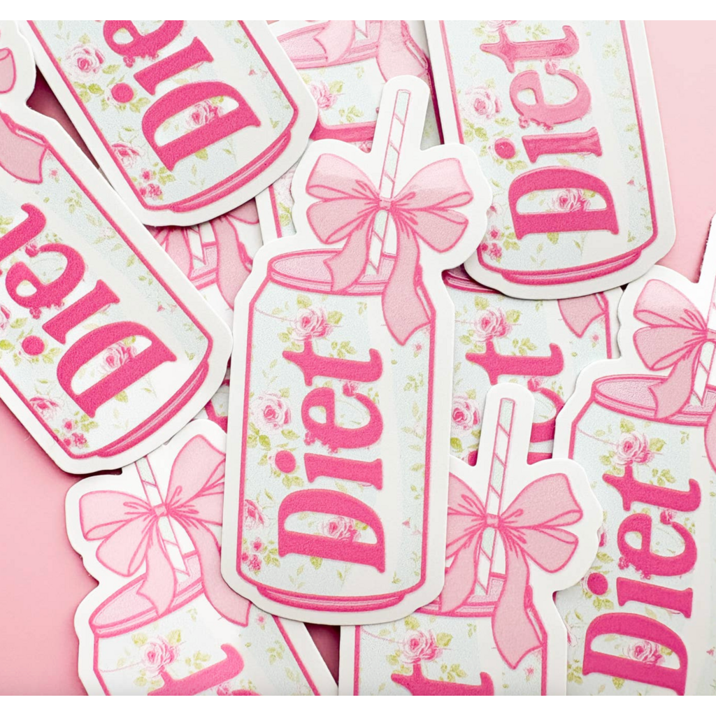 Diet Coke Girlie Sticker