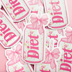 Diet Coke Girlie Sticker
