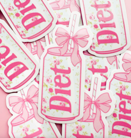Diet Coke Girlie Sticker