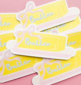 Butter Babe Sticker