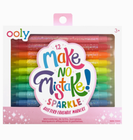 Make No Mistake! Glitterty Markers Erasable