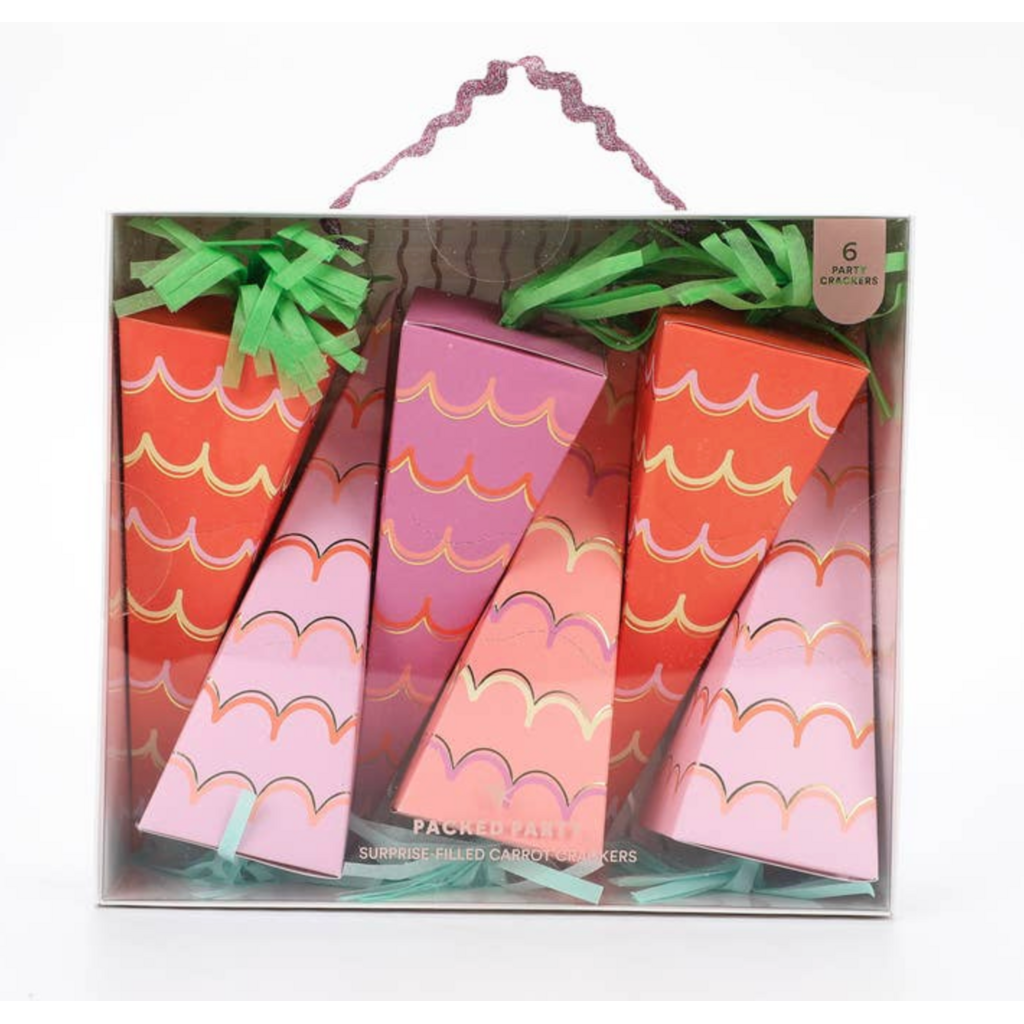 Hop & Pop Carrot Party Crackers