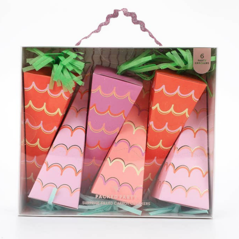 Hop & Pop Carrot Party Crackers