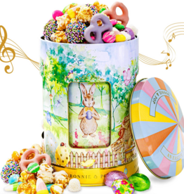 Musical Easter Carousel Gift Tin with Spring Candy Assortment