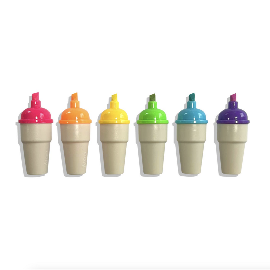 Sweet Scoops Neon Highlighters - Strawberry Scent