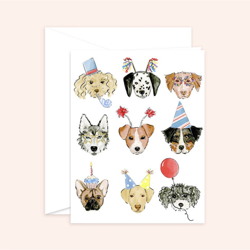 Birthday Dogs Card
