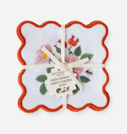 Botanist Linen Coasters - Set of 4