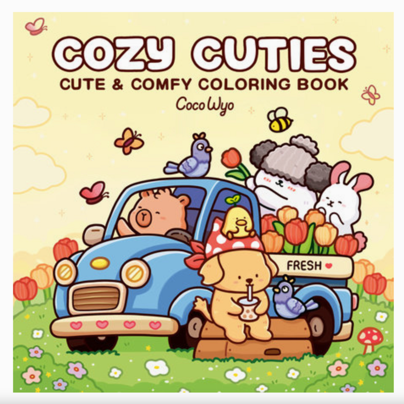Cozy Cuties Coloring Book