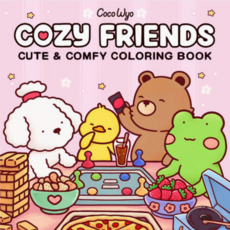Cozy Friends Coloring Book