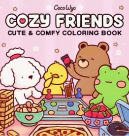 Cozy Friends Coloring Book
