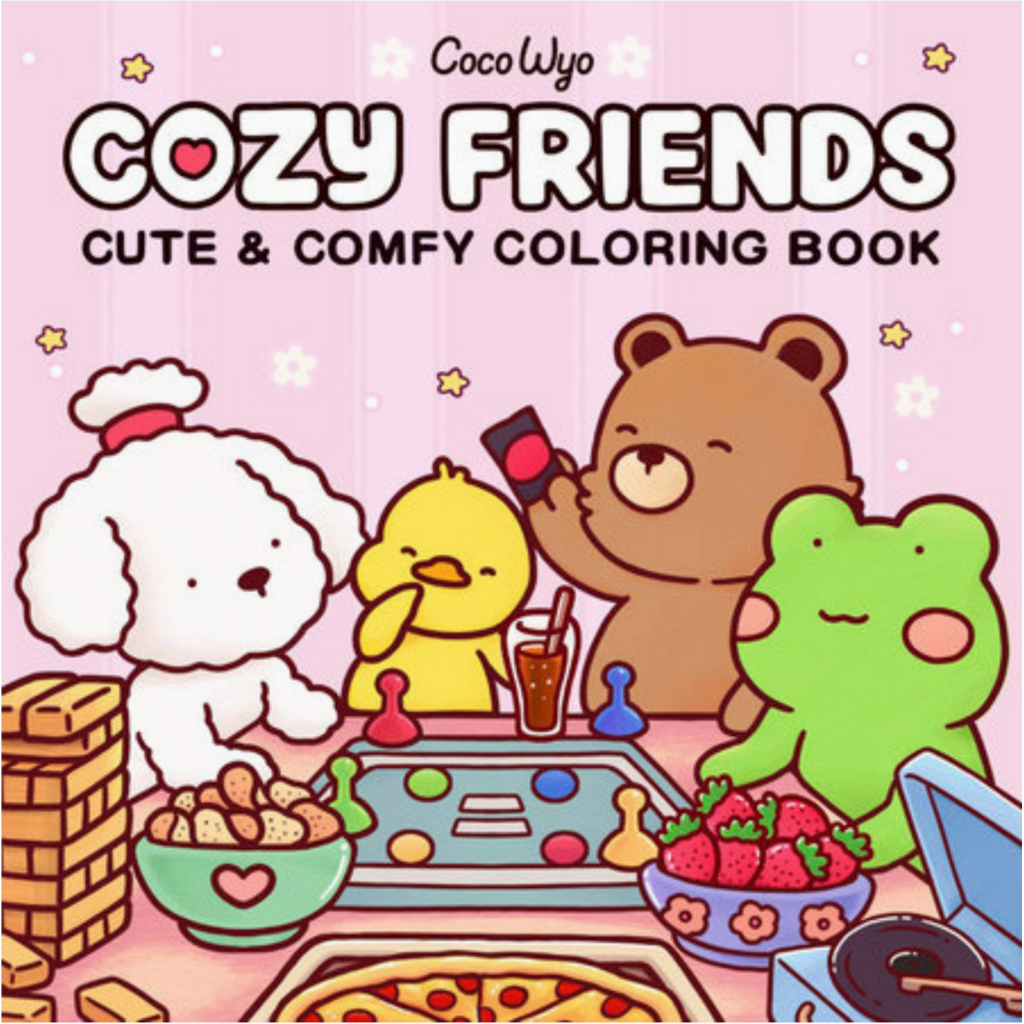 Cozy Friends Coloring Book