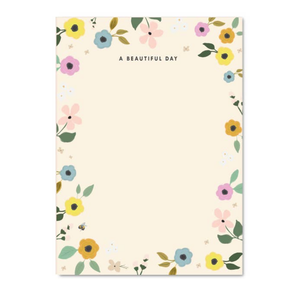 A Beautiful Day Notepad