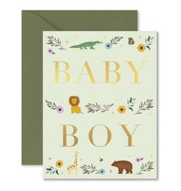 Baby Boy Storybook Greeting Card