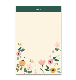 Floral Garden Memo Notepad