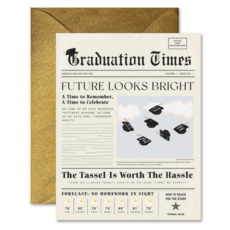 Graduation Times Greeting Card
