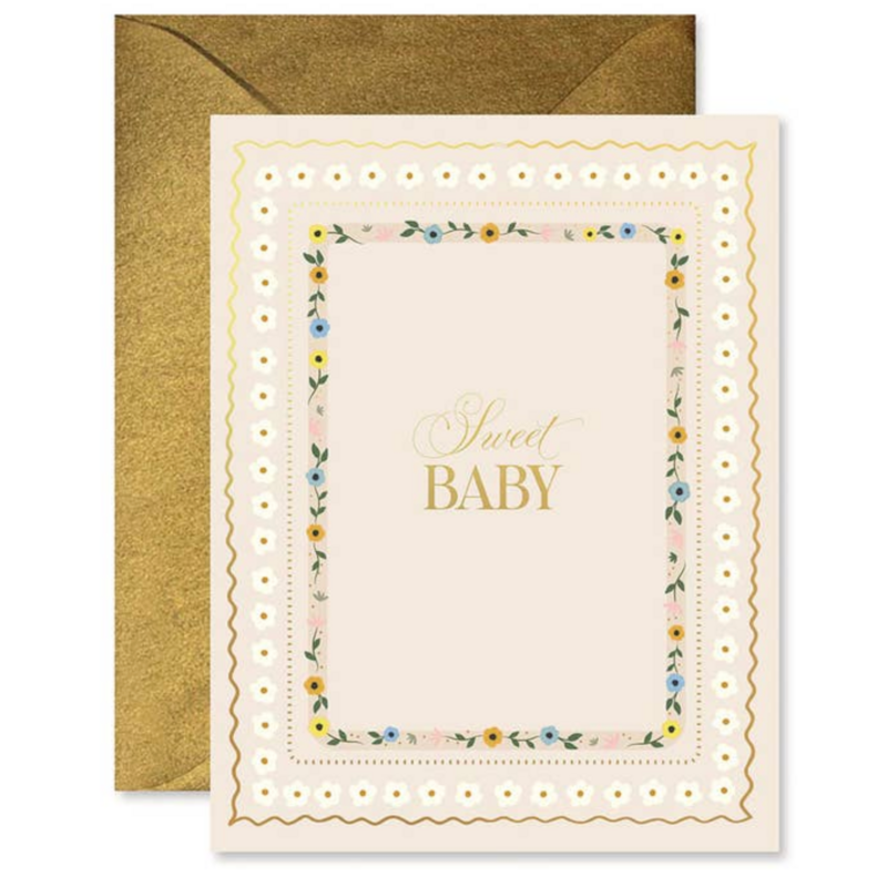 Sweet Baby Album Greeting Card
