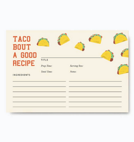 Taco Bout A Good Recipe Cards