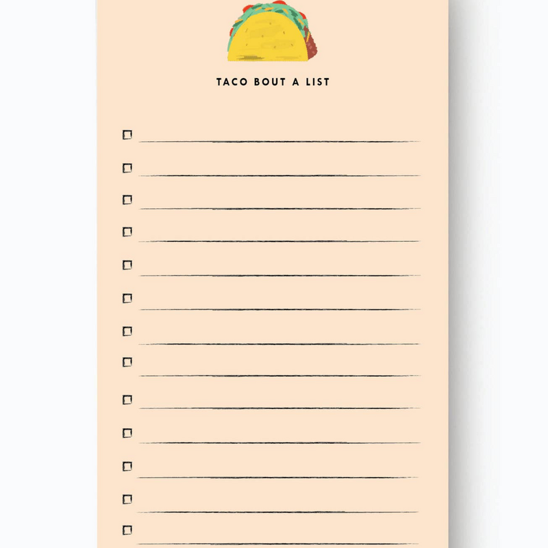 Taco Bout A List Market Pad