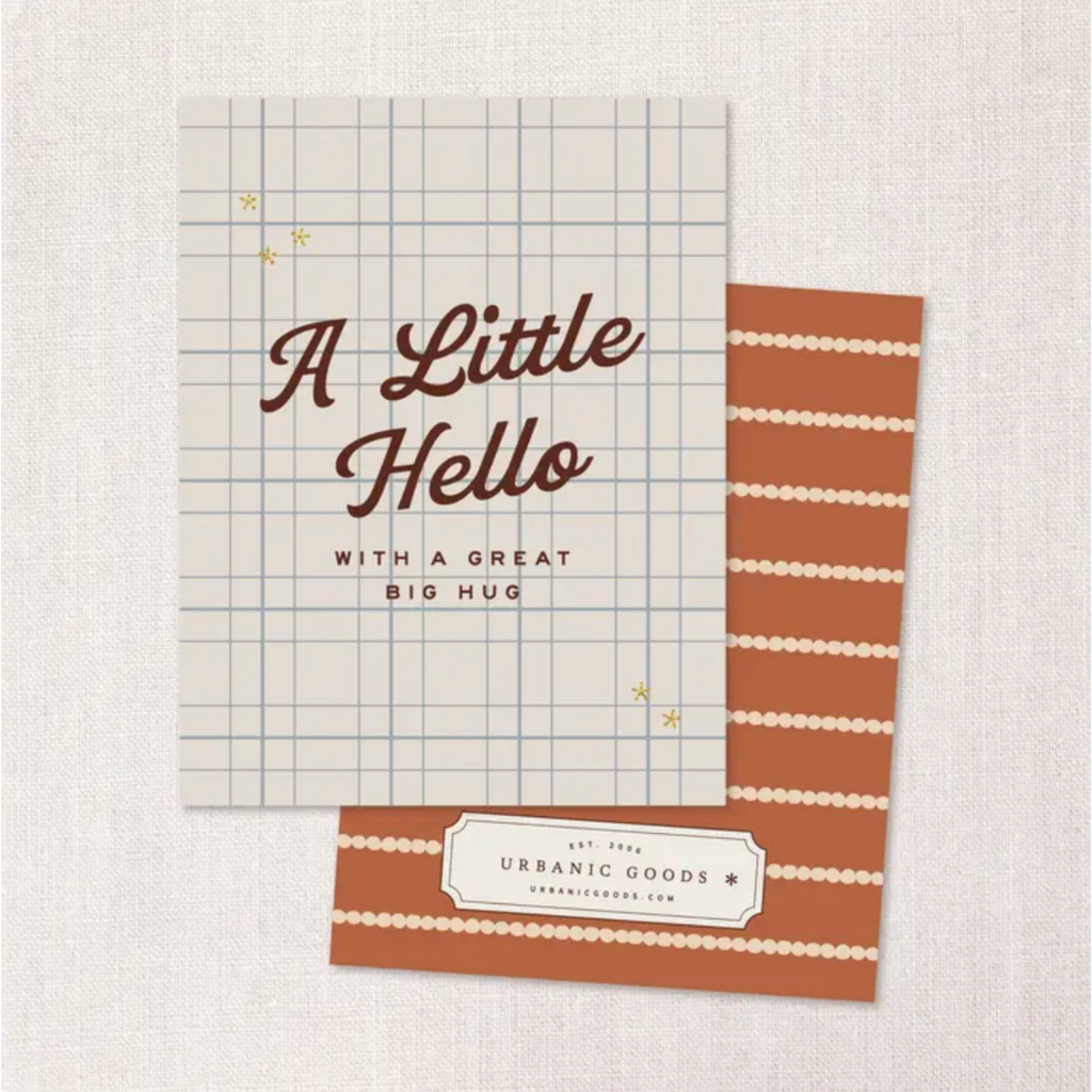 A Little Hello Card