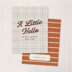 A Little Hello Card